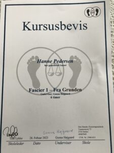 Fasciefrigørelse Myofascial Release Certifikat